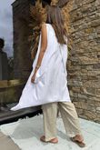 The Bertie Two Piece Layer Top White